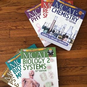 10th Edition ExamKrackers MCAT Study Books